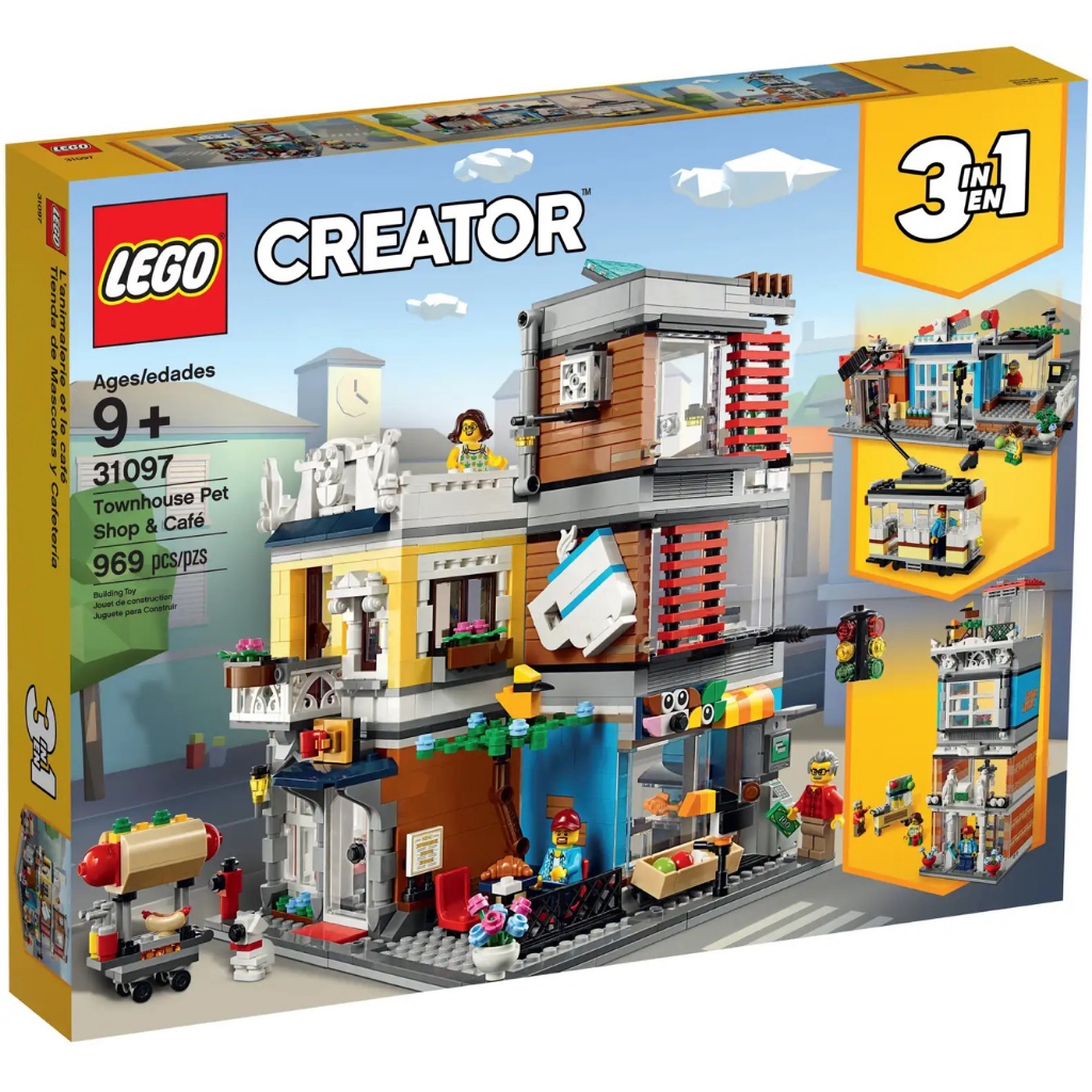 lego-creator-3in1-31097-townhouse-pet-shop-amp-caf-เลโก้ใหม่-ของแท้-กล่องสวย-พร้อมส่ง