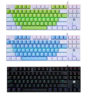 🚀ส่งเร็ว🚀OKER คีย์บอร์ดเล่นเกมส์ K425(mini) KEYBOARD MIXED BACKLIT Blue switch