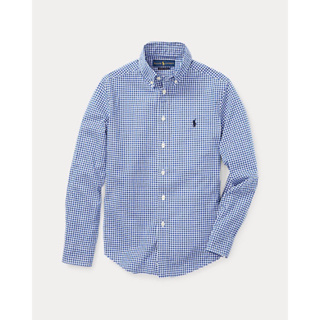 PRE ORDER • Ralph Lauren Gingham Cotton Poplin Shirt (boy’s size)**สินค้าแท้100%