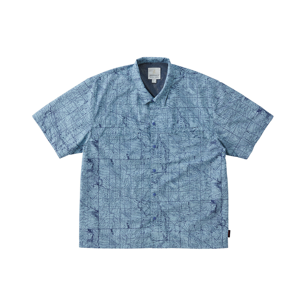 gramicci-เสื้อ-รุ่น-mens-camp-shirts-yosemite-blue