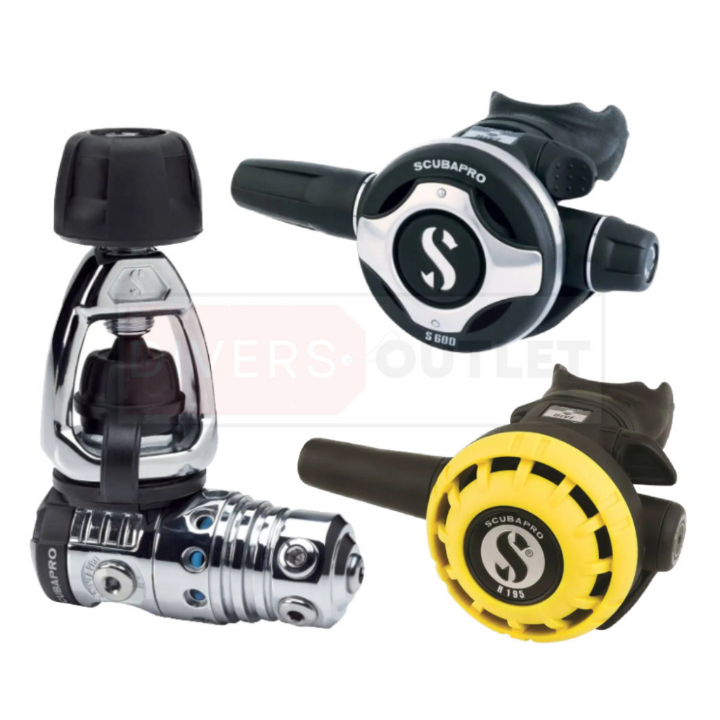 scubapro-mk25-s600-r195-regulator-set-อุปกรณ์หายใจสำหรับดำน้ำ