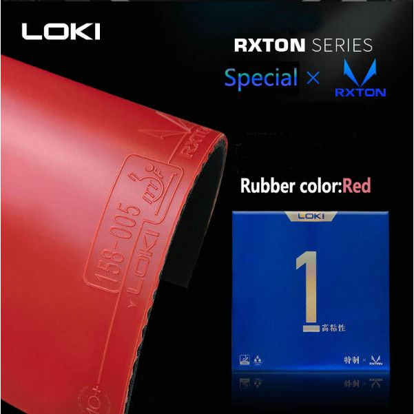 ยางปิงปอง-loki-rxton-1-special-ฟองน้ำพรุน-หน้ายางเหนียว-แรง-เร็ว-หมุนกว่าเดิม