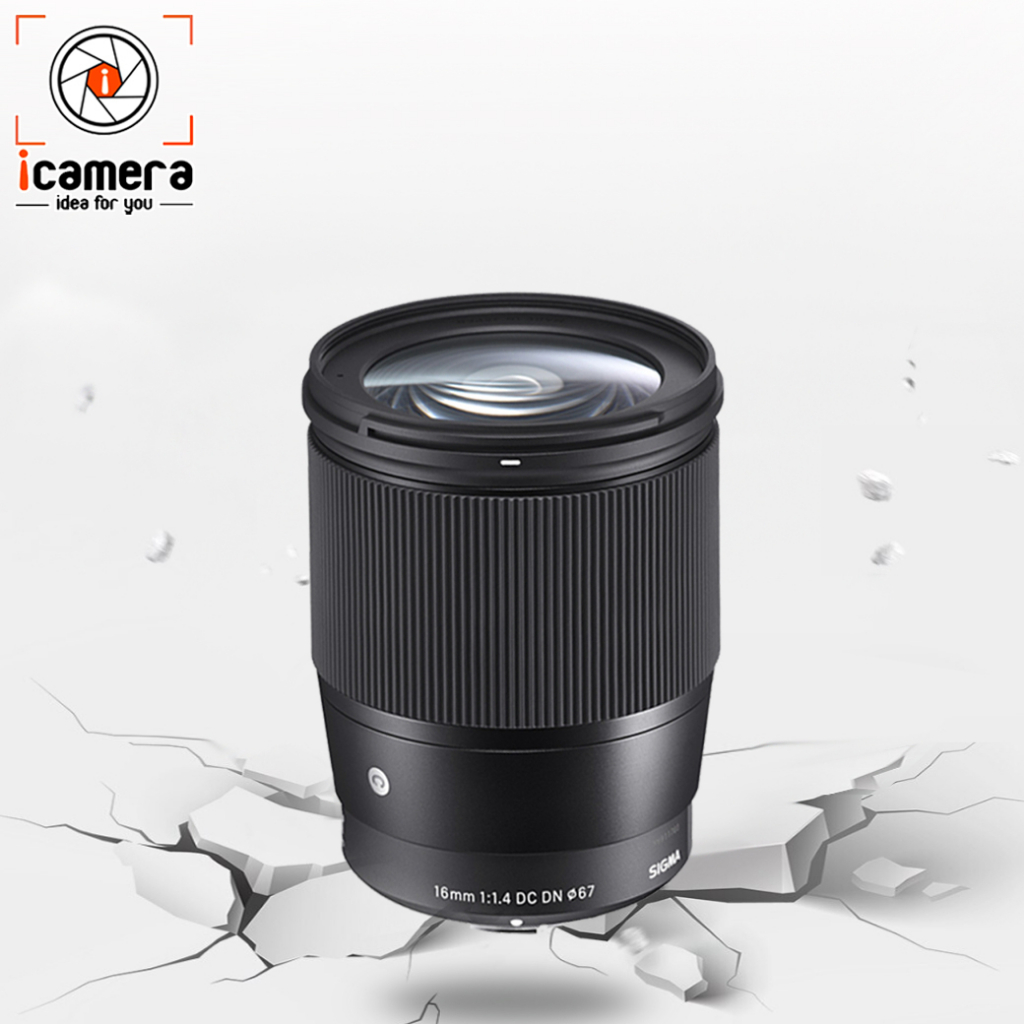 ภาพหน้าปกสินค้าSigma Lens 16 mm. F1.4 DC DN Contemporary - รับประกันร้าน icamera 1ปี จากร้าน icamera_gadgets บน Shopee