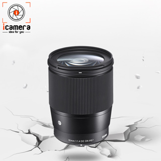 ภาพขนาดย่อของภาพหน้าปกสินค้าSigma Lens 16 mm. F1.4 DC DN Contemporary - รับประกันร้าน icamera 1ปี จากร้าน icamera_gadgets บน Shopee