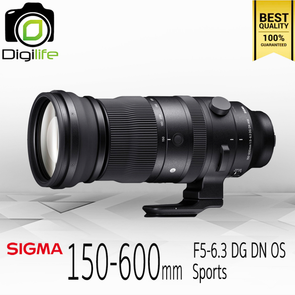 sigma-lens-150-600-mm-f5-6-3-dg-dn-os-sports-for-sony-e-fe-รับประกันร้าน-digilife-thailand-1ปี