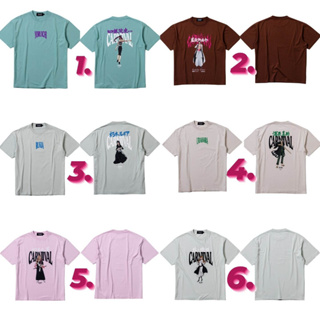 [ ของแท้ ] เสื้อยืด CARNIVAL® x Bleach "Welcome to soul society" Collection T-SHIRT ( Oversize ) ของใหม่ พร้อมส่ง