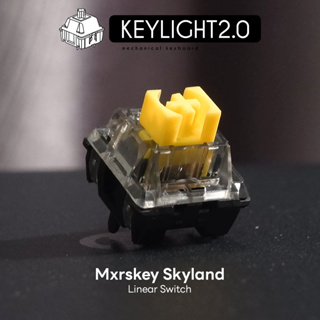 ภาพหน้าปกสินค้า(1 ตัว) Mxrskey Skyland Linear Mechanical Switches สวิตช์คีย์บอร์ด ที่เกี่ยวข้อง