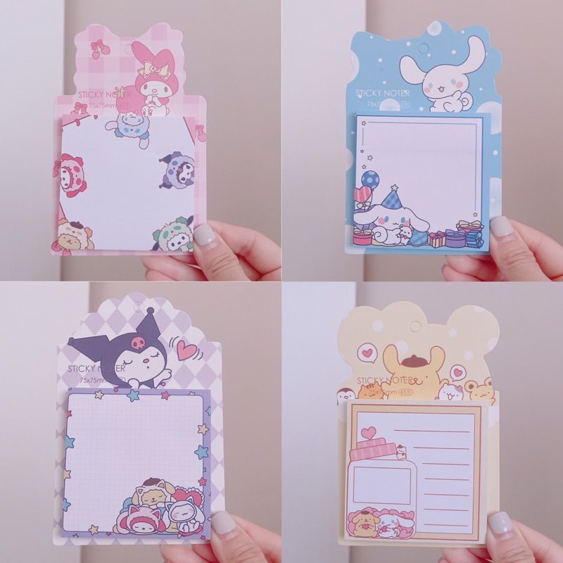 post-itโพสอิท-โพสอิทลายน่ารัก-โพสอิทเกาหลี-โพสอิทราคาถูก-post-it-sanrio-โพสอิทsanrio