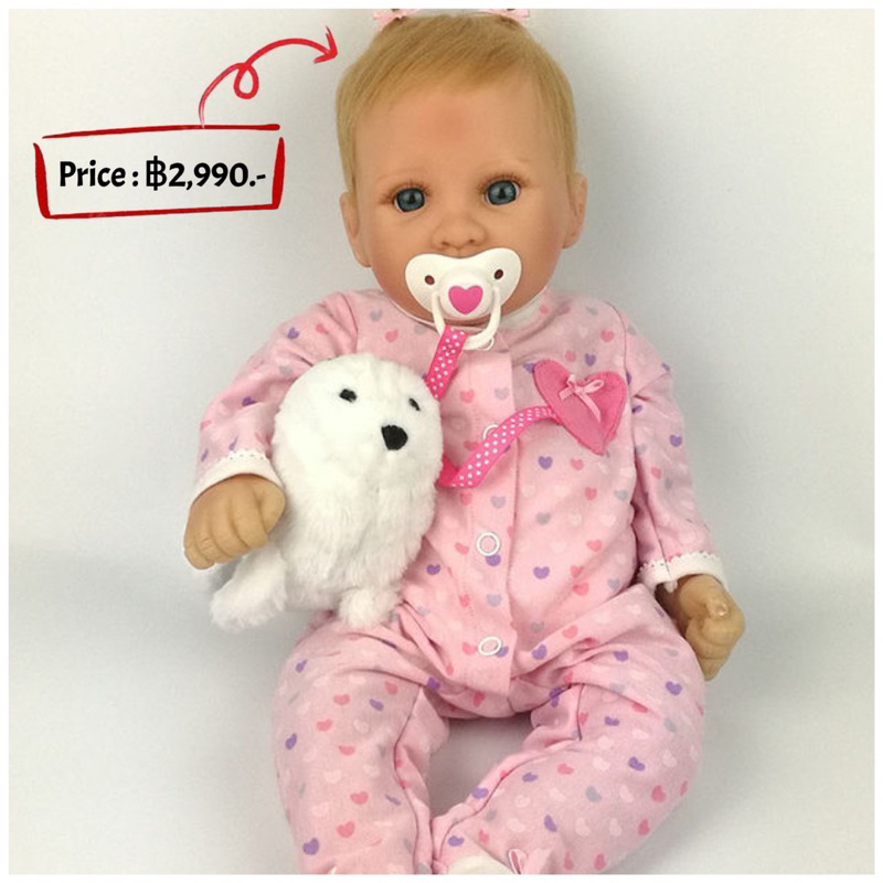ตุ๊กตาทารกเสมือนจริงของแท้ยี่ห้อ-avani-reborn-baby-doll-cindy-18-inches