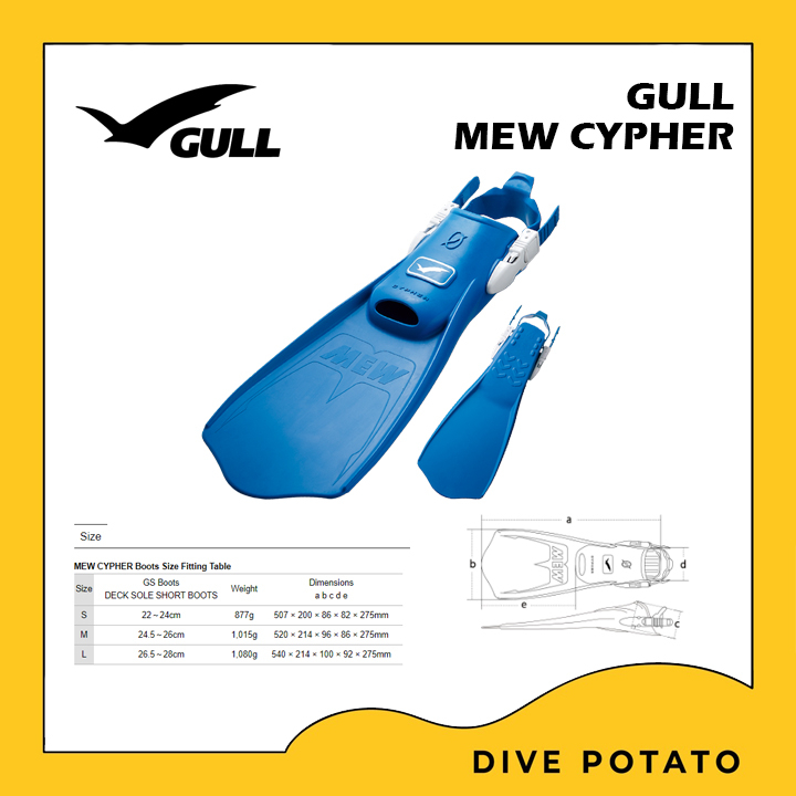 สอบถามสินค้าก่อนสั่งซื้อ-gull-mew-cypher-ฟินสำหรับดำน้ำ-scuba-diving-scuba-diving-fins-ดำน้ำลึก-ตีนกบ