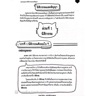 ภาพขนาดย่อของภาพหน้าปกสินค้าสรุปย่อกฎหมาย นิติกรรมและสัญญา / Law Note โดย : ชนิภรณ์ ฝ่ายชาวนา / ปีที่พิมพ์ : ธันวาคม 2565 (ครั้งที่ 2) จากร้าน thecontent8 บน Shopee ภาพที่ 4