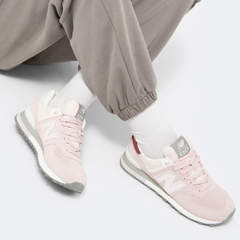 Basket New Balance Femme Rose Gold New Balance WL574 Sneaker Low