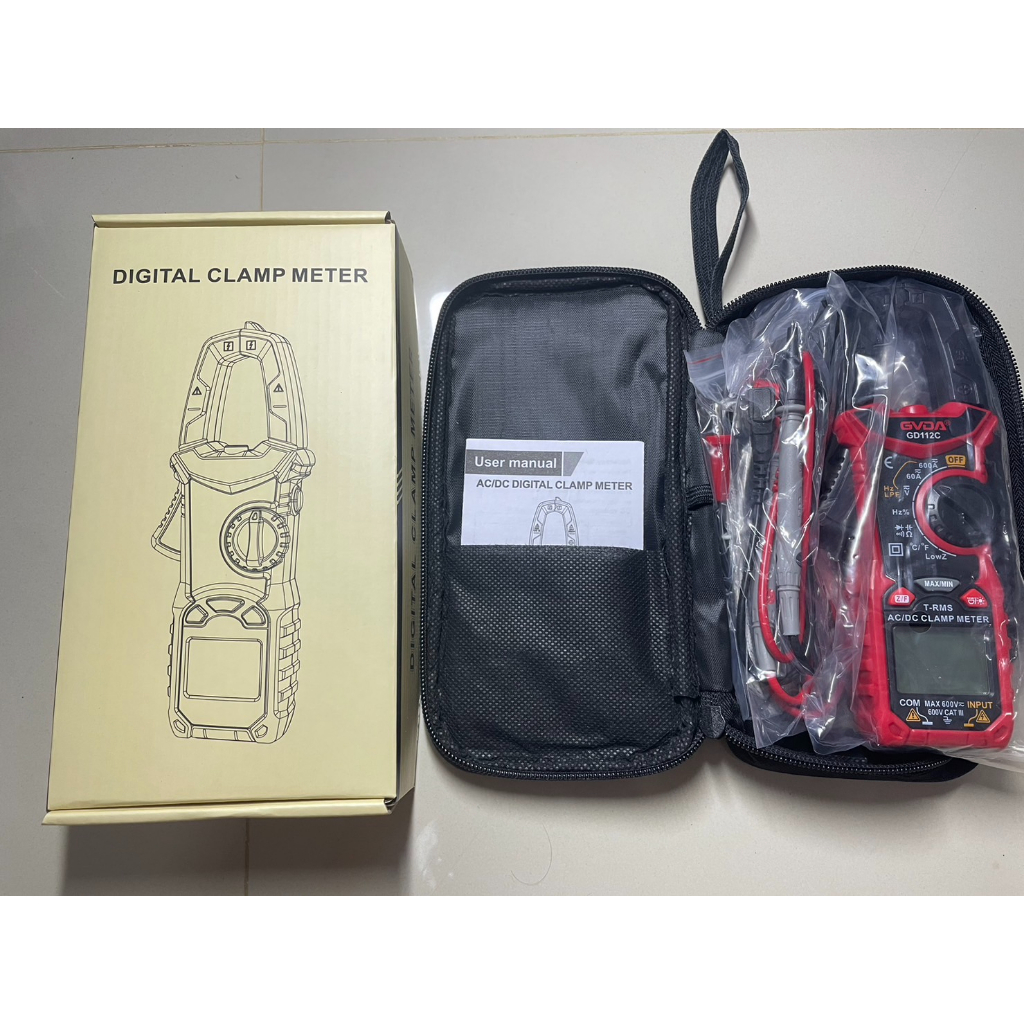 GVDA GD112C AC/ DC Clamp Meter (GVDA Official Store) | Shopee Thailand