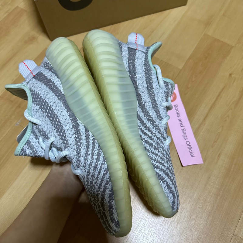 size-37-5-adidas-yeezy-blue-tint-รองเท้าผ้าใบ