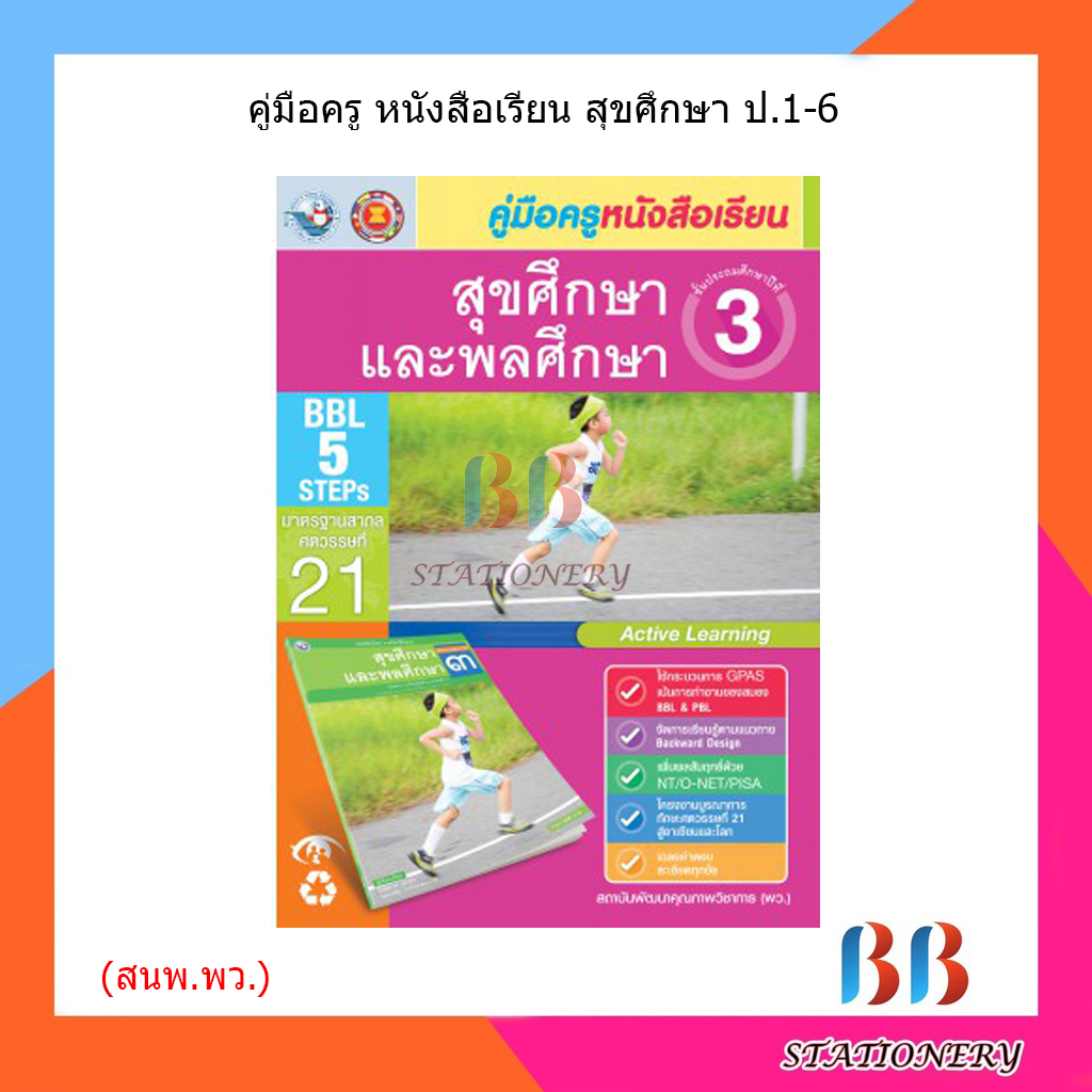 คู่มือครูหนังสือเรียน-สุขศึกษา-ป-1-6-พว