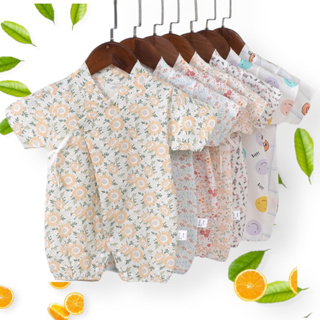 ภาพหน้าปกสินค้าR013 บอดี้สูทเด็กขาสั้นผูกหน้าไสตล์ญี่ปุ่น เสื้อผ้าเด็กอ่อน เสื้อผ้าเด็กแรกเกิด -6 เดือน ที่เกี่ยวข้อง