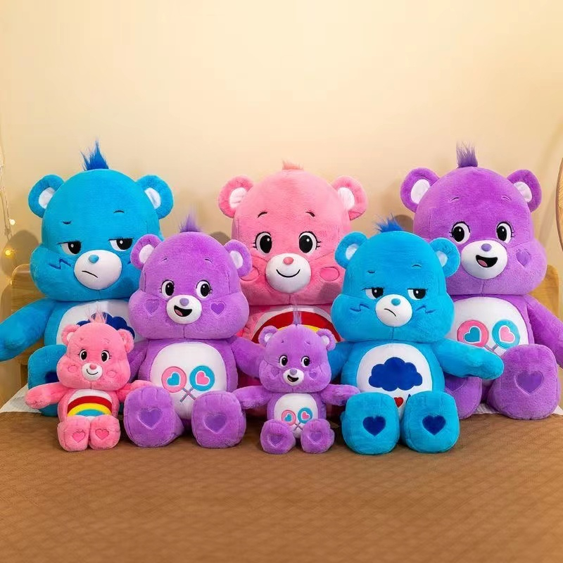 ตุ๊กตา-care-bears-ขนาด-25-45-cm-ลิขสิทธิ์แท้-ตุ๊กตา-แคร์แบร์-ตุ๊กตาหมี-care-bear-funshine-bear-grumpy-bear-cheer-be