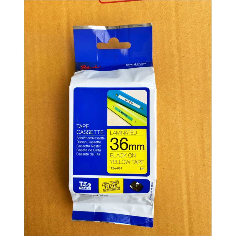 SALE‼️เหลือไม่เยอะ BROTHER Label Tape เทปพิมพ์ฉลาก เทปพิมพ์อักษร **ของ