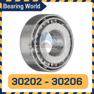 30202 30203 30204 30205 30206 ตลับลูกปืน เม็ดเรียว TAPERED ROLLER BEARINGS ลูกปืน เตเป้อ