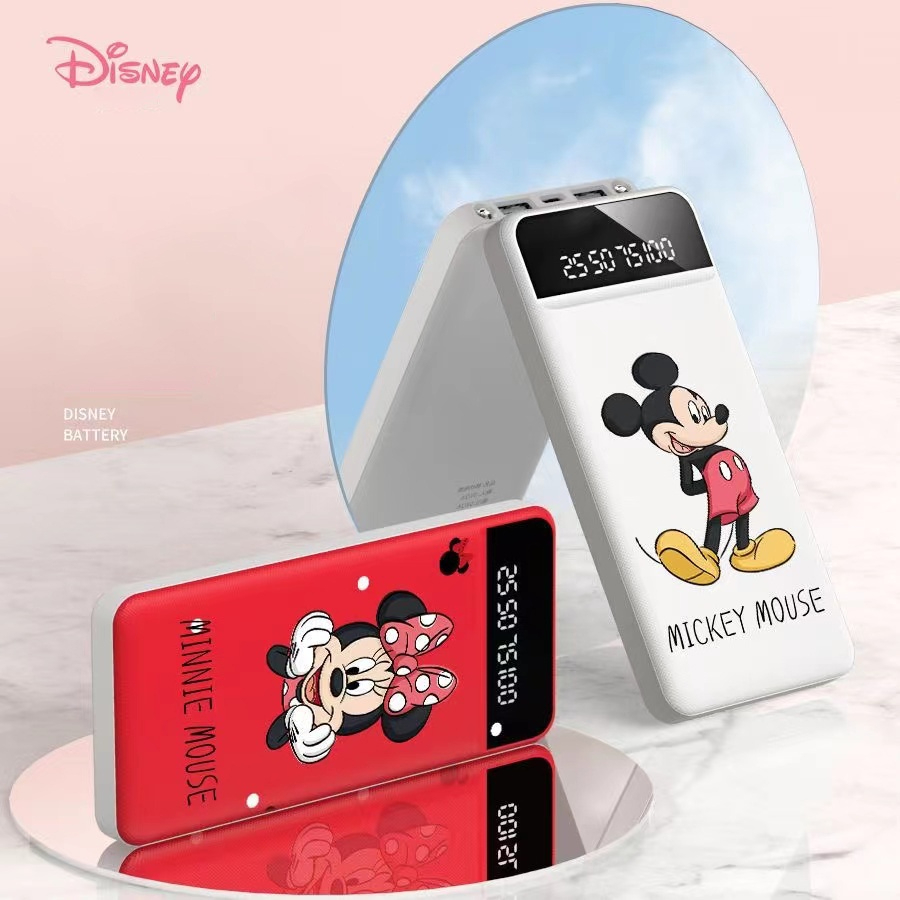 disney-พาวเวอร์แบงค์-มิกกี้เมาส์-power-bank-50000-mah-แบตสำรอง-พาวเวอร์แบงค์-แบตเตอรี่สำรอง-คุณภาพดี