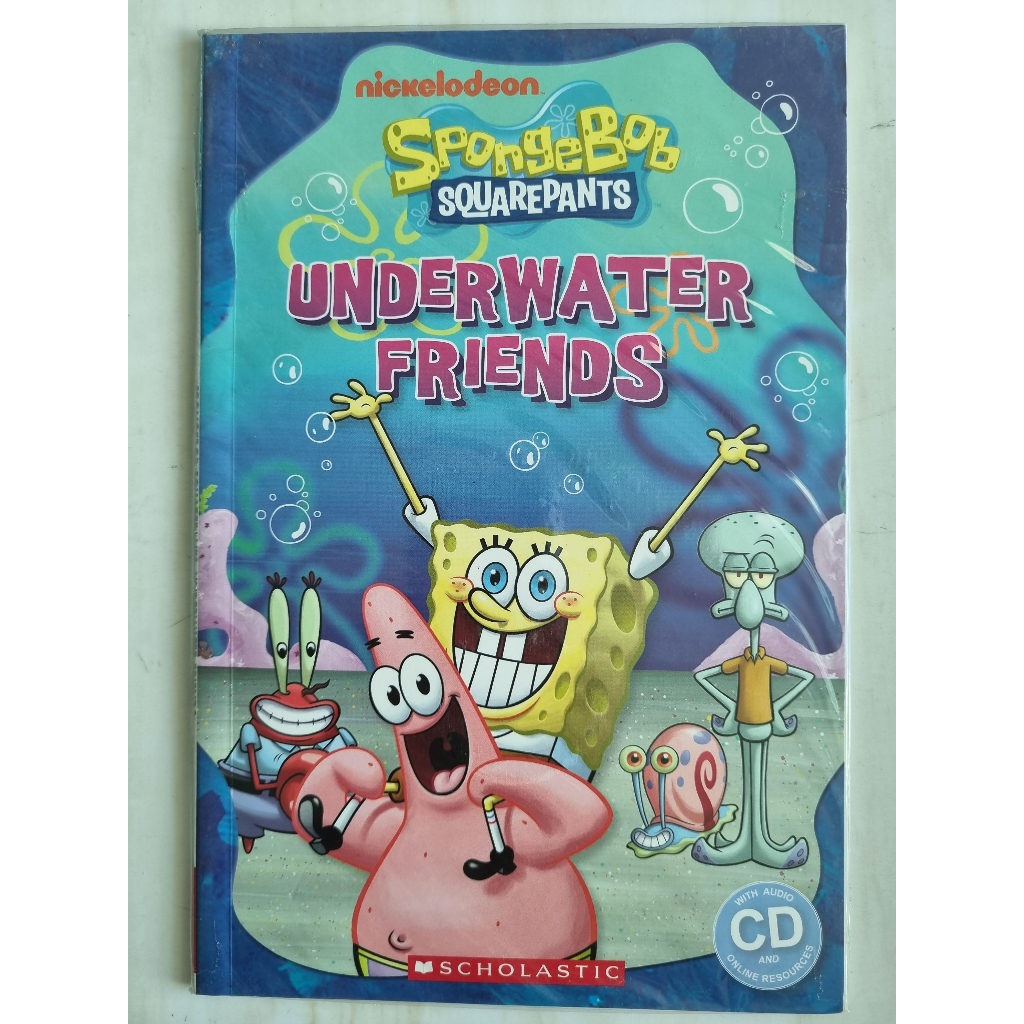 Spongebob Squarepants Underwater Friends with audio CD Starter Level ...