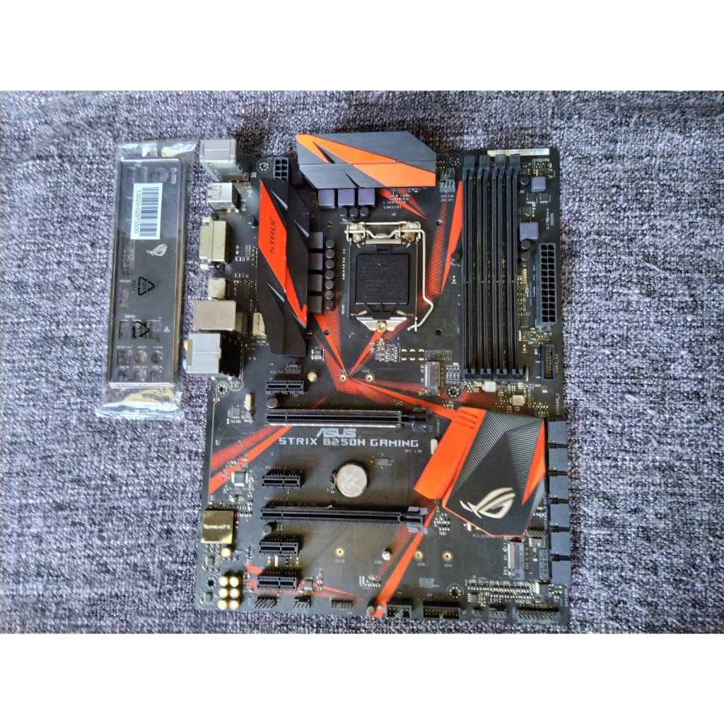 1151V1 ASUS ROG STRIX B250H GAMING M.2 2 ช่อง พร้อมฝาหลัง มีตำหนิ ...