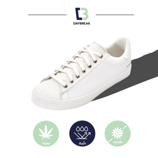 สินค้า [ส่งฟรี] Daybreak Viride-Sixty รองเท้าผ้าใบ กัญชง ผู้ชาย ผู้หญิง สีขาว กันน้ำ Antibacterial
