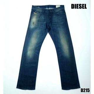 ยีนส์ Diesel เอว 34-35 เฟดสนิม แต่งขาดปะเดิมๆ ขากระบอก Made in Italy