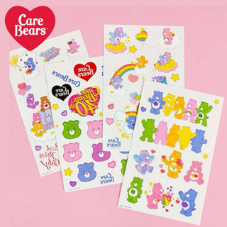 Care Bears สติ๊กเกอร์รอยสัก ติดทน ✨🧸