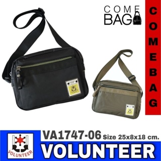กระเป๋าสะพายข้างทรงนอน VOLUNTEER แท้รหัส VA1747-06