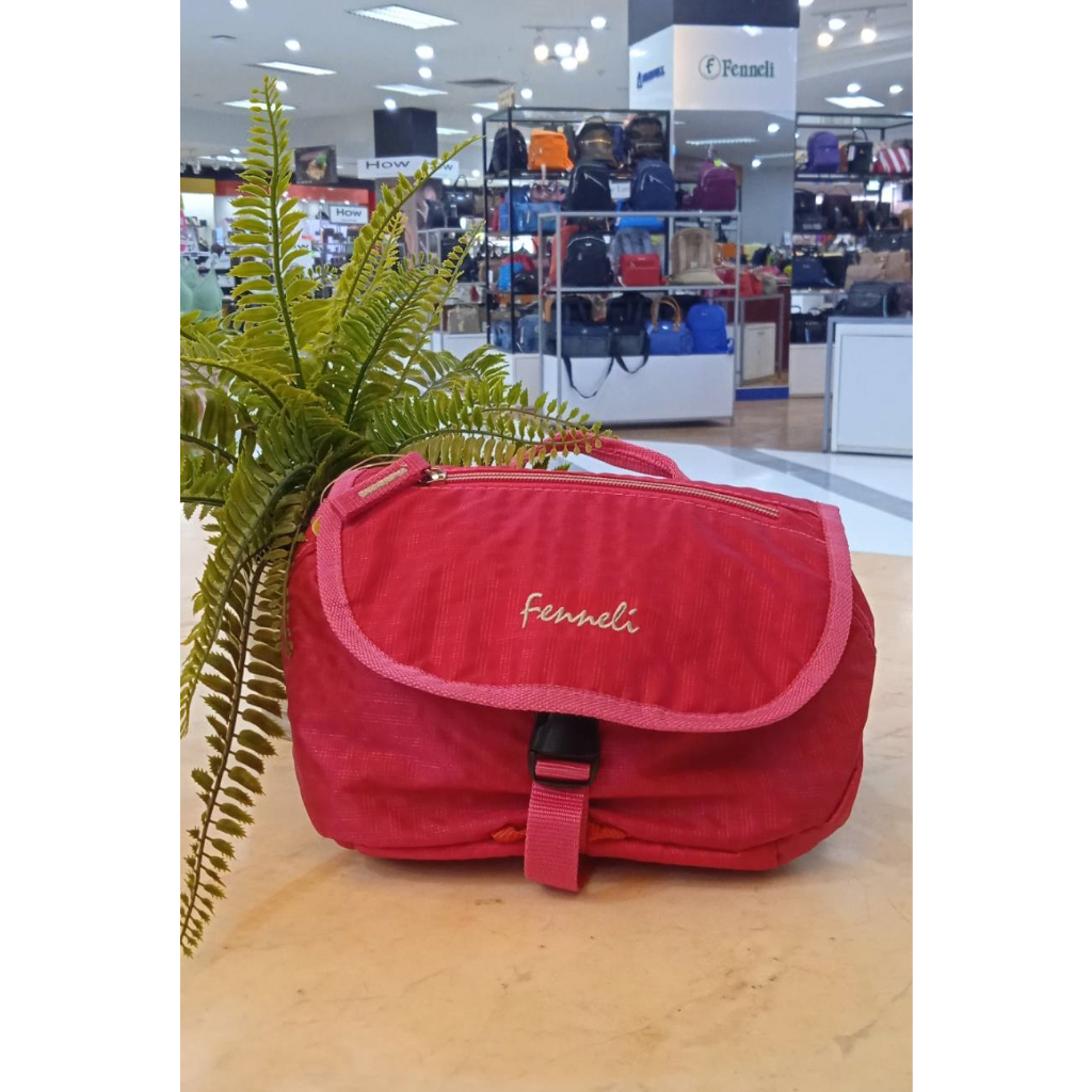 กระเป๋าสะพาย-fenneli-สีชมพู
