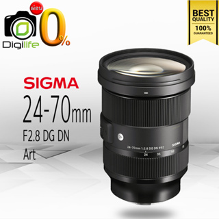 ภาพหน้าปกสินค้าผ่อน 0%** Sigma Lens 24-70 mm. F2.8 DG DN ( Art ) For Sony FE , E  - รับประกันร้าน Digilife Thailand 1ปี ที่เกี่ยวข้อง