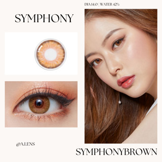 Symphony brown | คอนแทคเลนส์รายเดือน