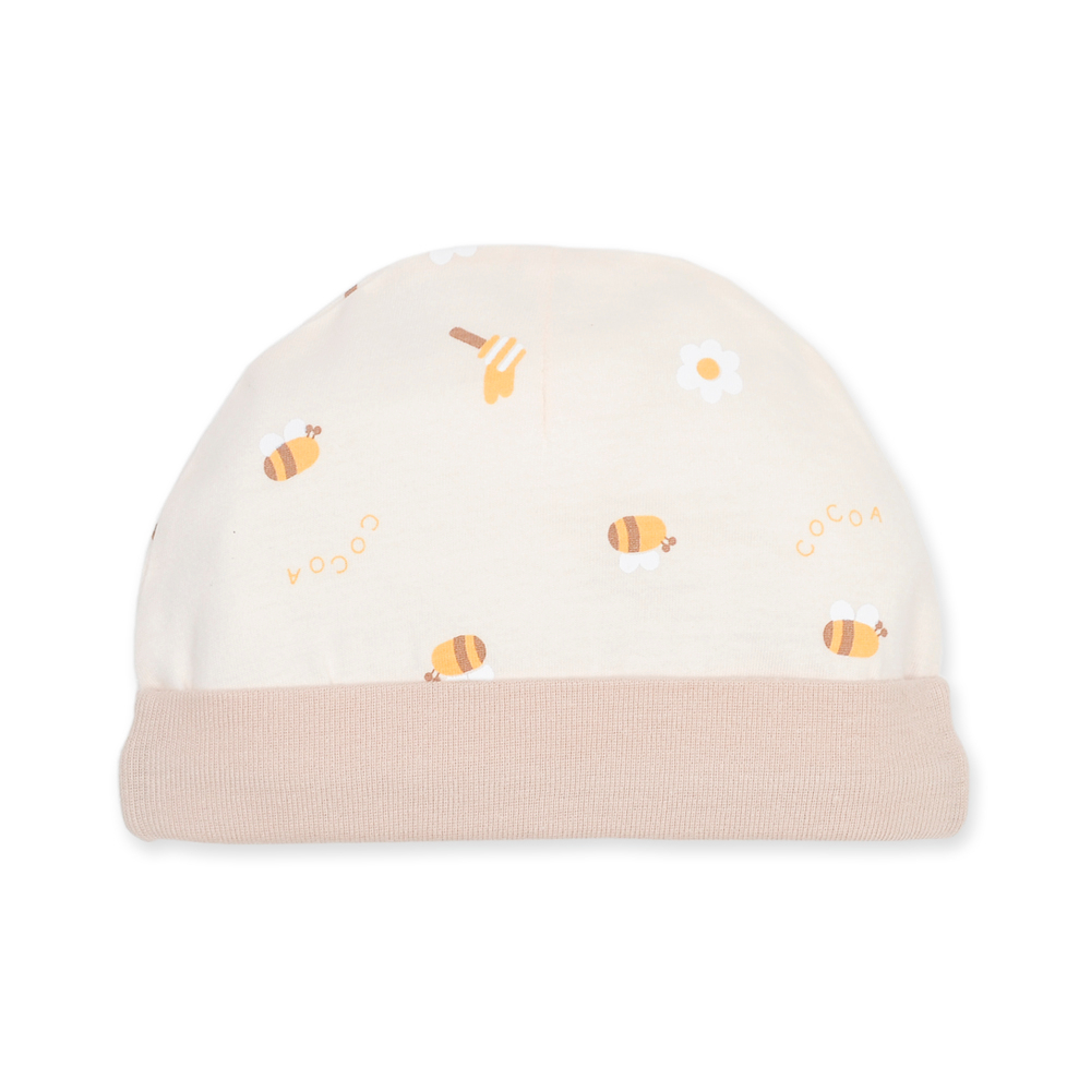 auka-หมวกเด็กอ่อน-cocoa-little-bee