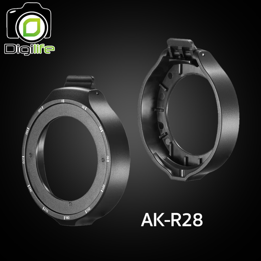 godox-adapter-ak-r28-อแดปเตอร์สำหรับแฟลชหัวกลม-เพื่อใช้กับ-ak-r21-projection-attachment-v1-ad100pro-ad200