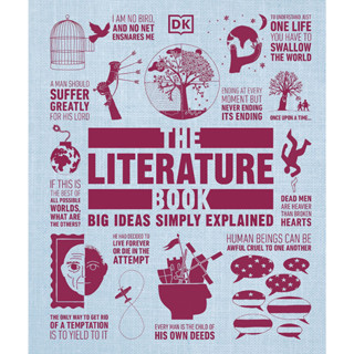 The Literature Book : Big Ideas Simply Explained Hardback Big Ideas English