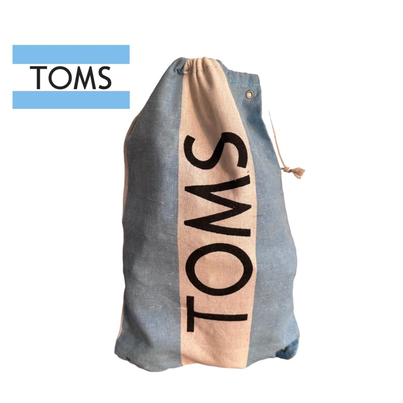 toms-กระเป๋าหูรูดกันฝุ่นรองเท้าทอมส์