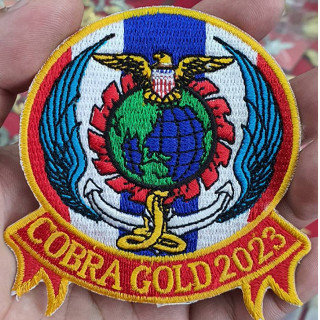 อาร์มผ้าปัก COBRA GOLD 2023 สินค้าแท้จากทหารเรือ