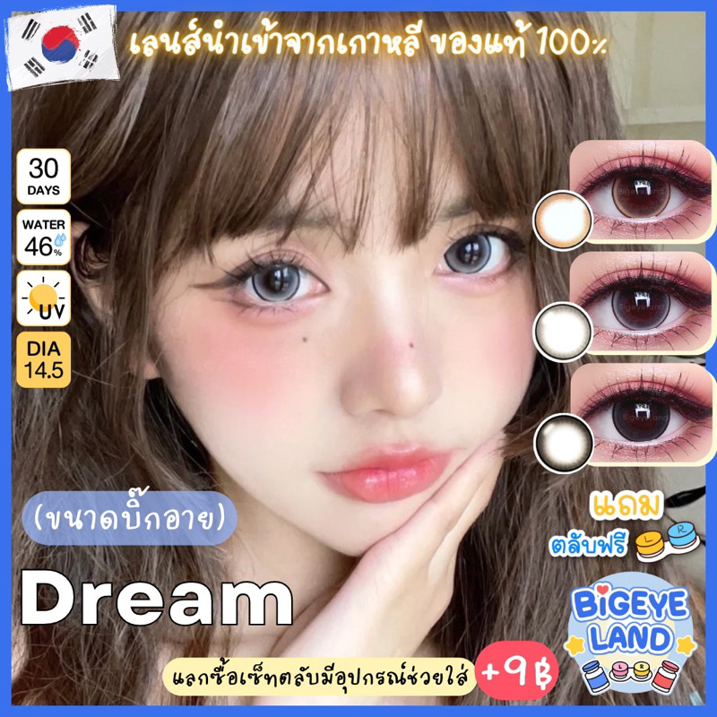 คอนแทคเลนส์-dream-brown-gray-black-wink-lens-ขนาดบิ๊กอาย-บิ๊กอาย-ลายฮิต-ขายดี