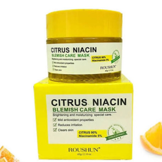 Roushun Citrus Niacin Blemish Care Mask 60g.