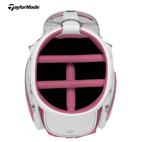 11golf-ถุงกอล์ฟ-golf-bag-taylormade-women-s-metal-t-caddy-bag-pink-สินค้าจากแบร์น-taylormade-แท้-100-รหัส-n94260