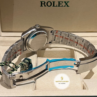 ภาพขนาดย่อของภาพหน้าปกสินค้านาฬิกาRolex OP สีเขียว เครื่องautomatic *สินค้าตรงตามรุป จากร้าน 9luxuryshop บน Shopee ภาพที่ 3