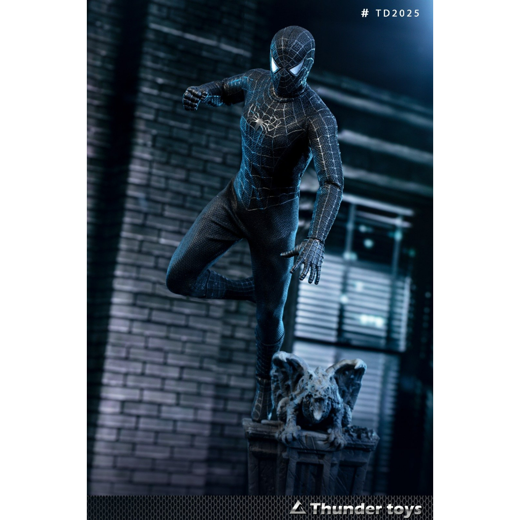Thunder Toys 1/6 パラサイト TD2025B Thunder Toys 1/6 Parasite TD2025B Semi-Black Spider-Man Male