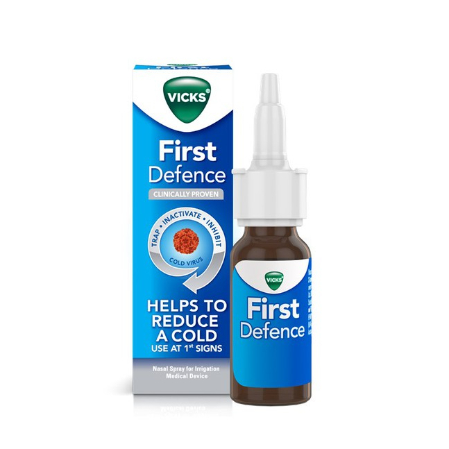 VICKS First Defence สเปรย์พ่นจมูก Nasal Spray 15ml Shopee Thailand
