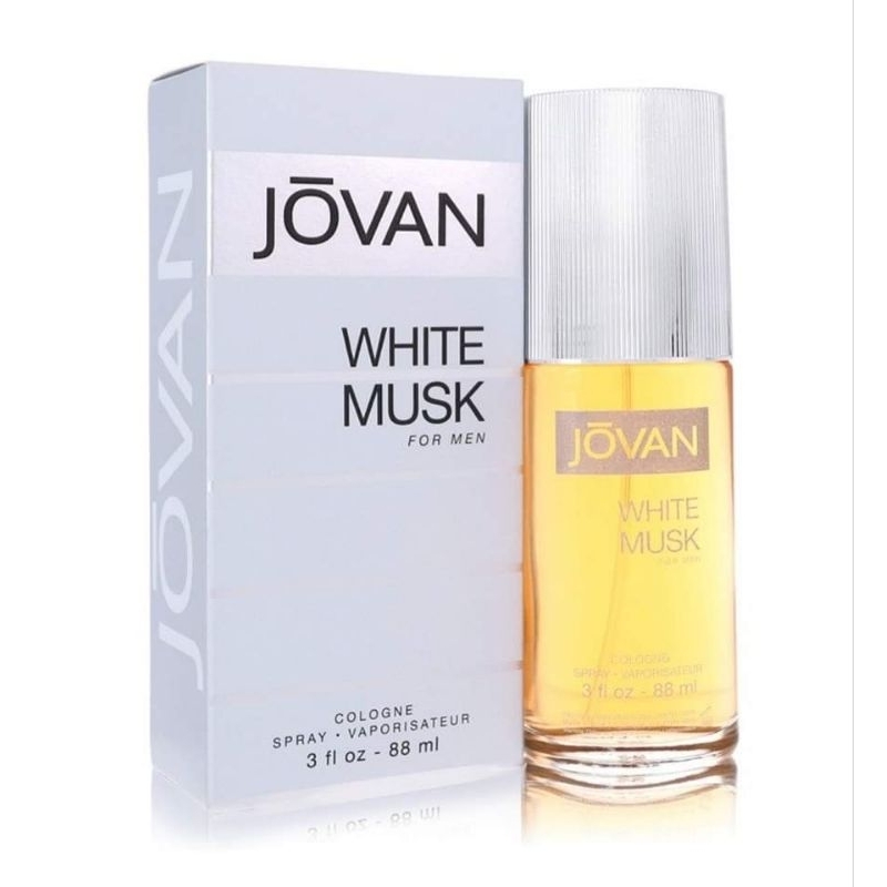 Jovan Musk For Men Eau De Cologne - 88 Ml Vapo, 2er Pack, Klassischer Moschus-Duft