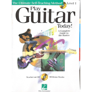 PLAY GUITAR TODAY! Level 1, 2 book&amp;cd