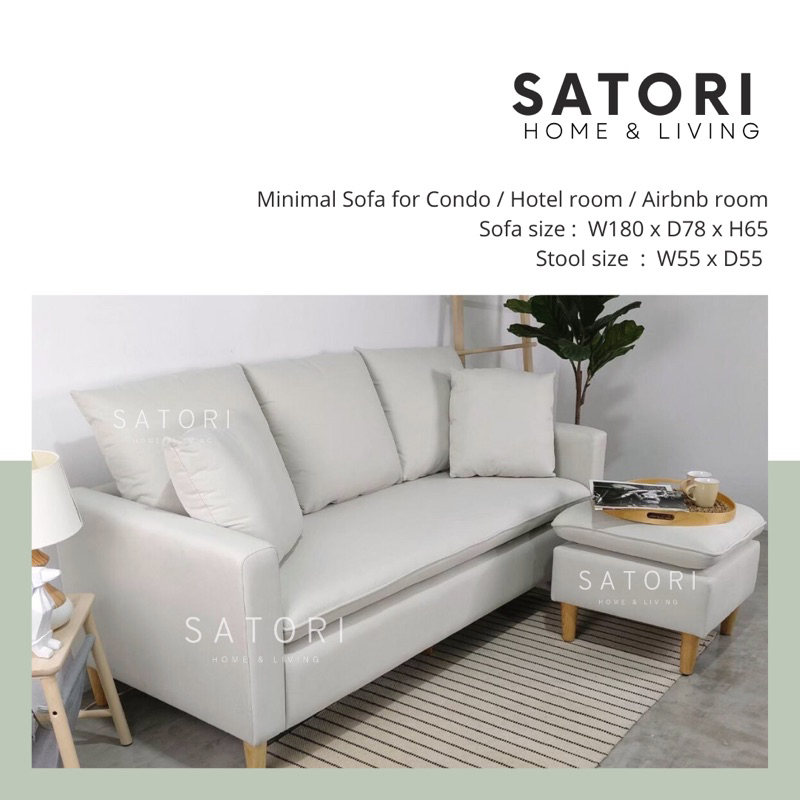 satori-design-รุ่น-dorothy-hotel-sofa-โซฟา-โซฟาคอนโด-โซฟาโรงแรม-ผ้ากันน้ำ-หรือ-หนังเทียม-สำหรับวางในห้องโรงแรม-คอนโด-airbnb-แต่งห้อง-home-decor