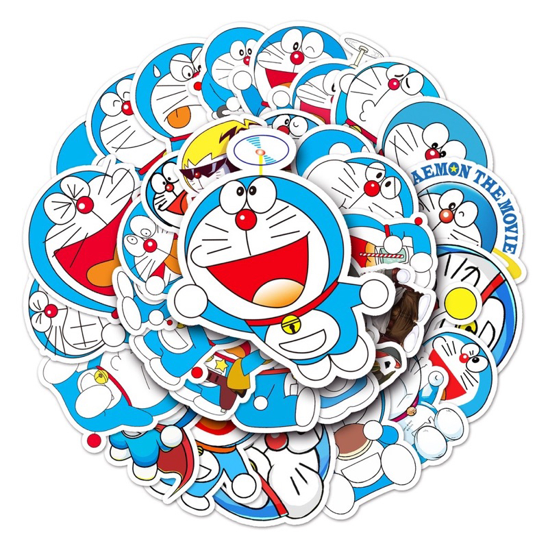 สสติ๊กเกอร์-doraemon-443-โดราเอมอน-50ชิ้น-โดเรม่อน-โดเรมอน-โดเรมี-โด-เร-รา-เอ-มอน-ม่อน-โนบิตะ-ชิสุกะ-ฟูจิโอะ-แมว-ชิซุกะ