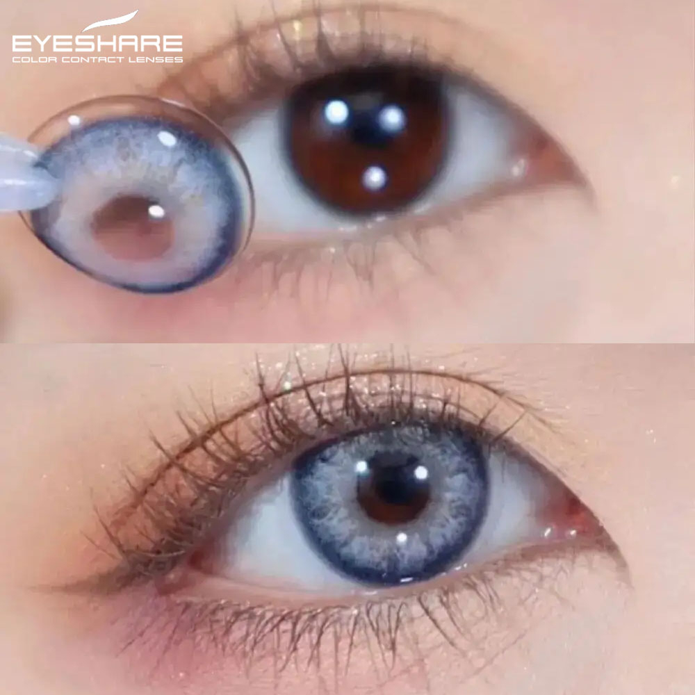 cod-eyeshare-1-คู่-2-ชิ้นคอนแทคเลนส์สีอ่อนความงามแต่งหน้าเส้นผ่านศูนย์กลาง-14-0mm-14-5mmคอนแทคเลนส