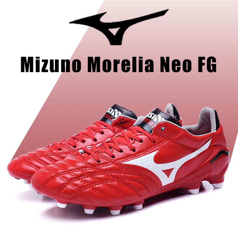 mizuno-morelia-neo-fg-รองเท้าสตั๊ด-รองเท้าฟุตบอล-คุณภาพสูง-รองเท้าฟุตบอลผู้ชาย-รองเท้าฟุตซอล